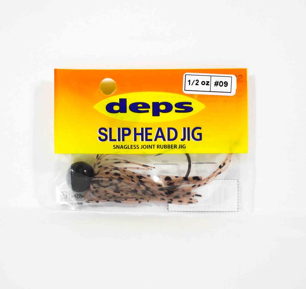 Deps Slip Head Jig Rubber 1/2 oz 09 (5094)