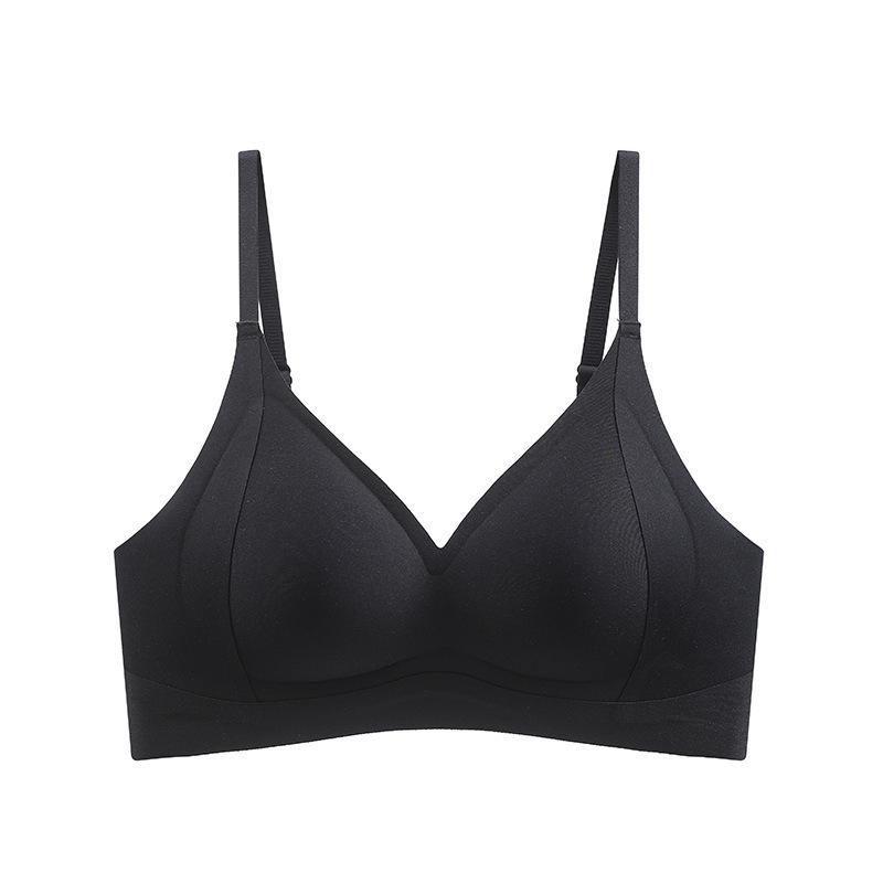 Lift Underwear Women's Small Breasts Gather and Close Sub-breasts Fixed Cup Anti-sagging Summer Thin No Steel Ring Seamless Bra Cover