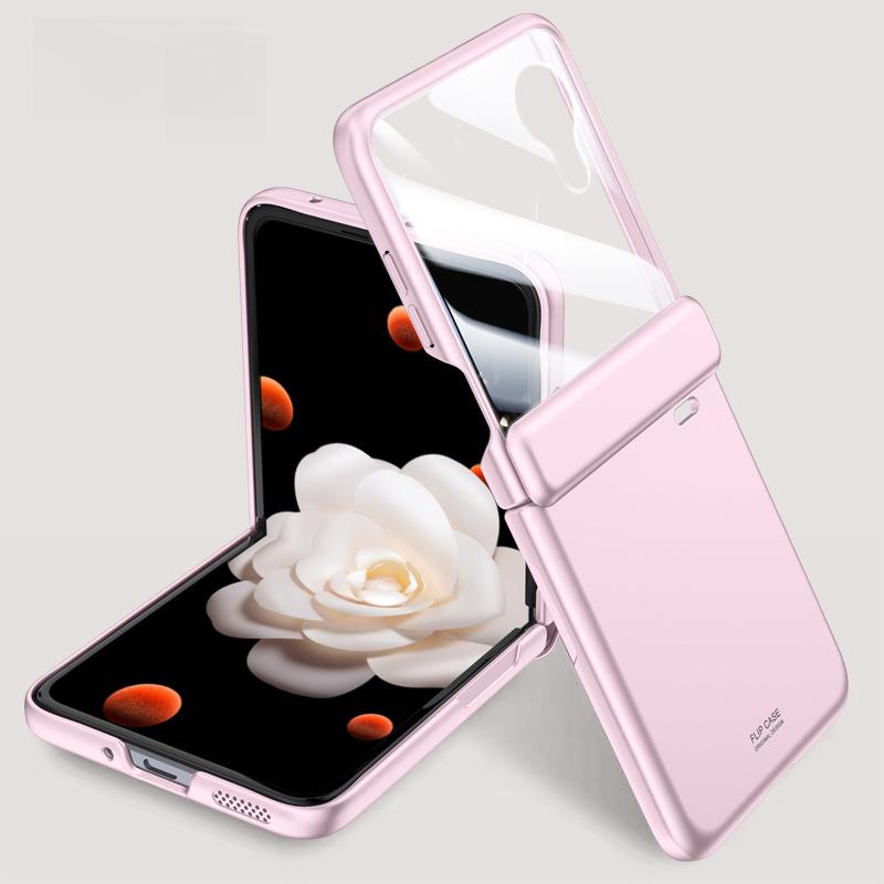 Suitable for Honor MagicVFlip Mobile Phone Case Film Integrated with All-inclusive Anti-fall Central Shaft Hinge Simple Folding Women