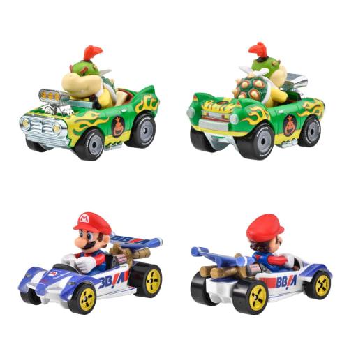 Hot Wheels Mario Kart Assorted Vehicle Toys, 8 Mini Cars, Box Set, Ages 3 and Up, Multi-Purpose, 988N-GBG25
