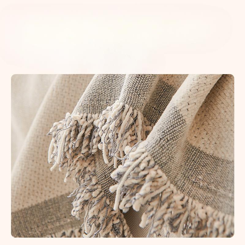 Four Seasons Universal Non-Slip Sofa Cover Full Cover Cloth Chenille Anti-Scratching Non-Stick Sofa Cover All-Inclusive Universal Cover Cover