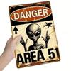 Vintage Tin Sign Retro Metal Plaque Wall Art Home Decor