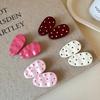 Cute Polka Dot Small Water Drop Duck Bill Hairpin Simple Versatile Side Hair Bangs Clip Hairclip Hair Accessories