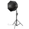 ZHIYUN 90cm osmiúhelníkový rychloupínací softbox s držákem Bowens a difuzérem s voštinovým tvarem pro ZHIYUN MOLUS G300 G200 B100 B200 B300 B500 "Oficiální"