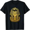 Goldener Pharao Bandana T-Shirt Ägypten Inspiriertes Design T-Shirt