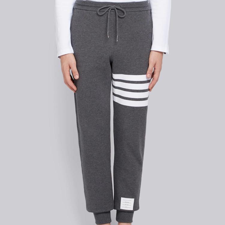 THOM BROWNE 4 Bar Striped Sweatpants MJQ008H00535-025