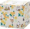 Moomin ceramic diameter x 9cm height in a printed gift Yamaka Made in mug, yellow, 8.5cm (300ml), box. Shoten, Japan, MM7802-11