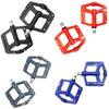 Nonslip Bicycles Pedals Flat Platform Three Bearing Footboards 9/16Inch Thread Mountain Bicycles Footrest Bikes Pedals