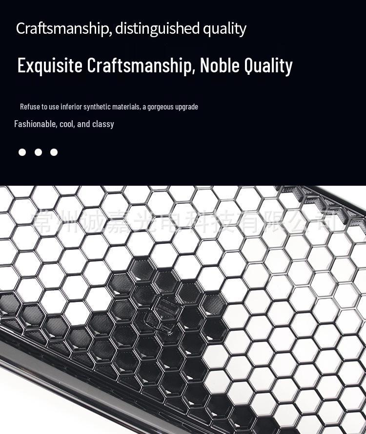 Pearl Black Front Grille for 2022 Subaru WRX Sport (No Logo)