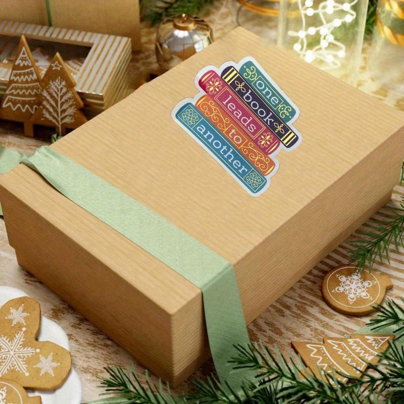 One Book Leads To Another Sticker Durable for Laptop, Car, Luggage, Skateboard & More - Perfect for Teens, Adults, Creative Decor & Gifting