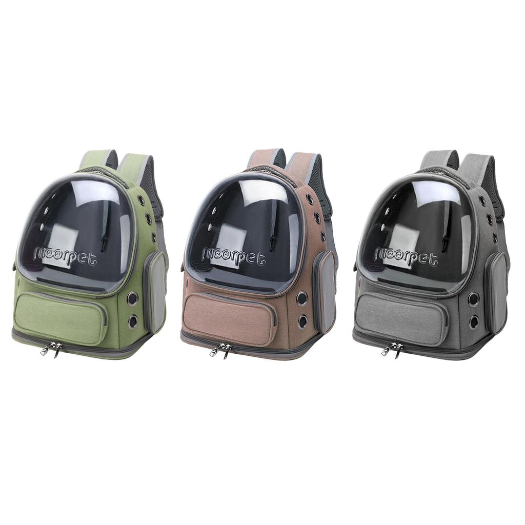 Cat Carrier Backpack Portable Transparent Pet Backpack for Outdoor Hiking Use