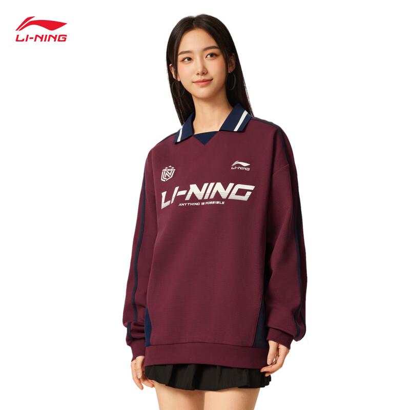 Li-Ning Unisex Autumn/Winter Pullover Sweatshirt XL