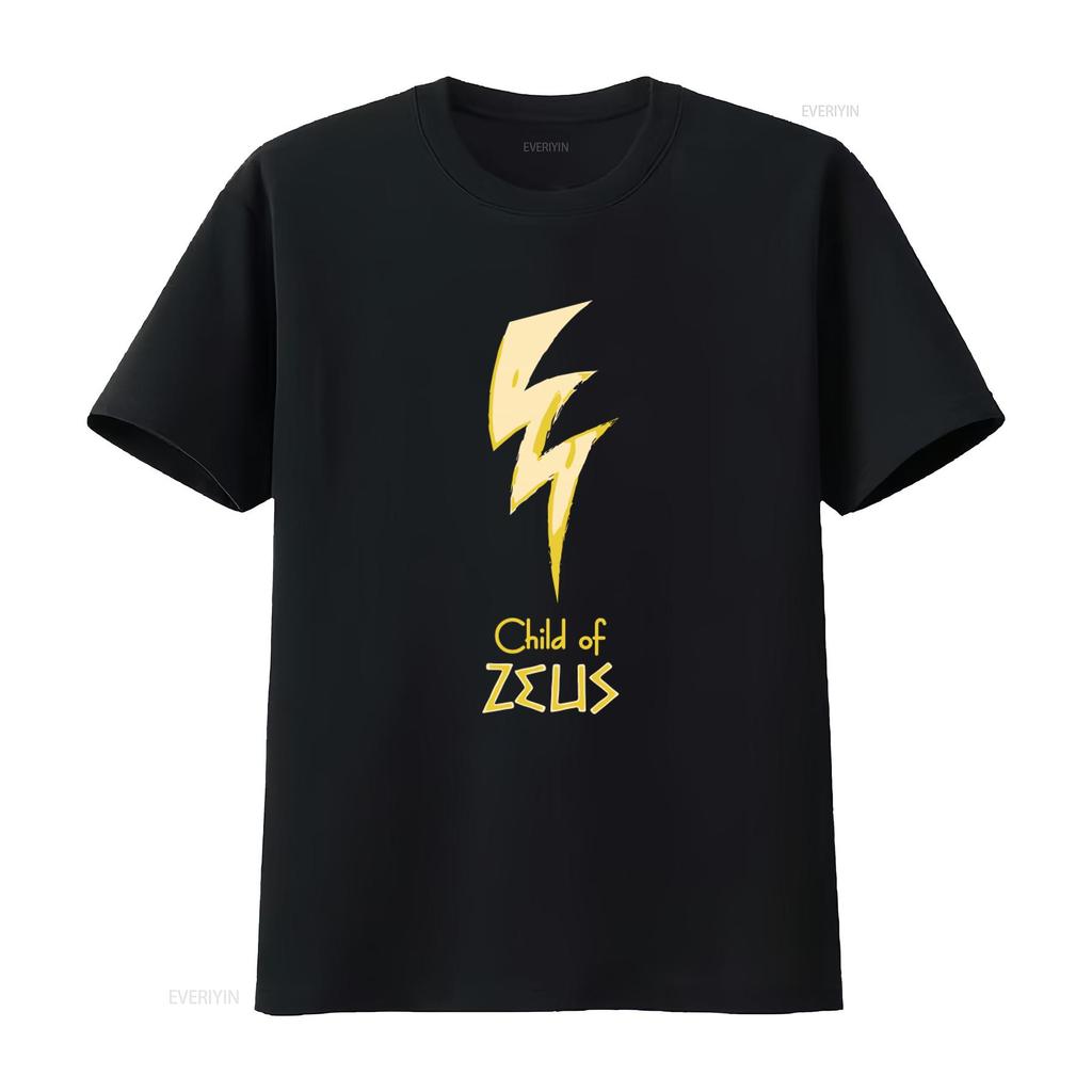 Child of Zeus T Shirt Kids Heavy Cotton for Members Cabin 1 in Camp Half Blood vintage Washed Top For Everyday Wear graphic