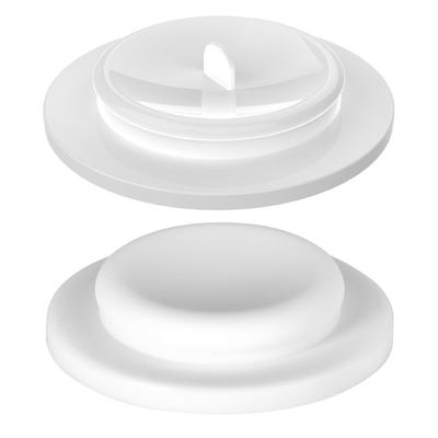 Disco di Guarnizione di Ricambio Disco di Guarnizione per Biberon Disco di Guarnizione per Contenitore Latte Materno Disco in Silicone Facile da Pulire