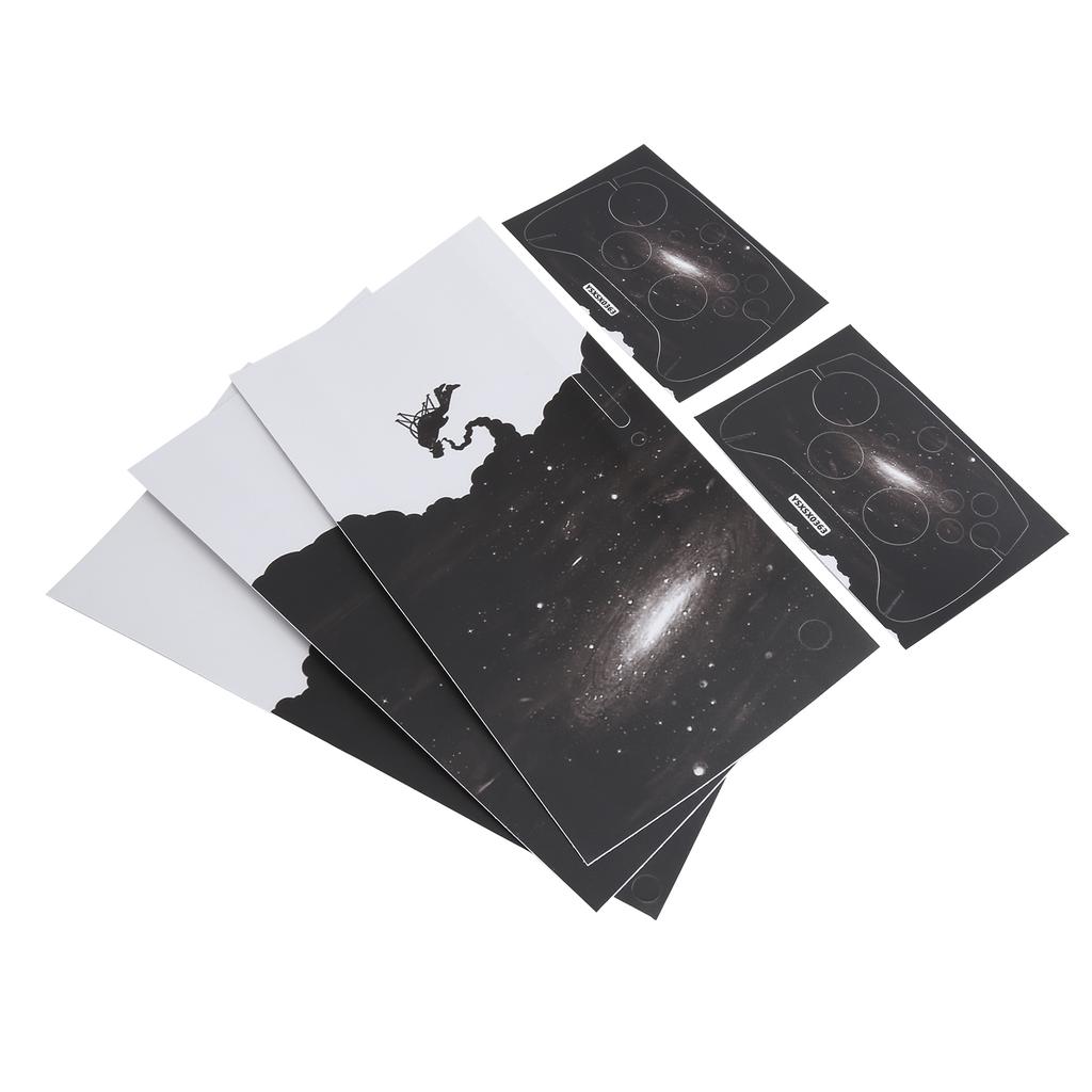 DIY Controller Stickers PVC Game Console Skin Decals Protector for Xbox Series X