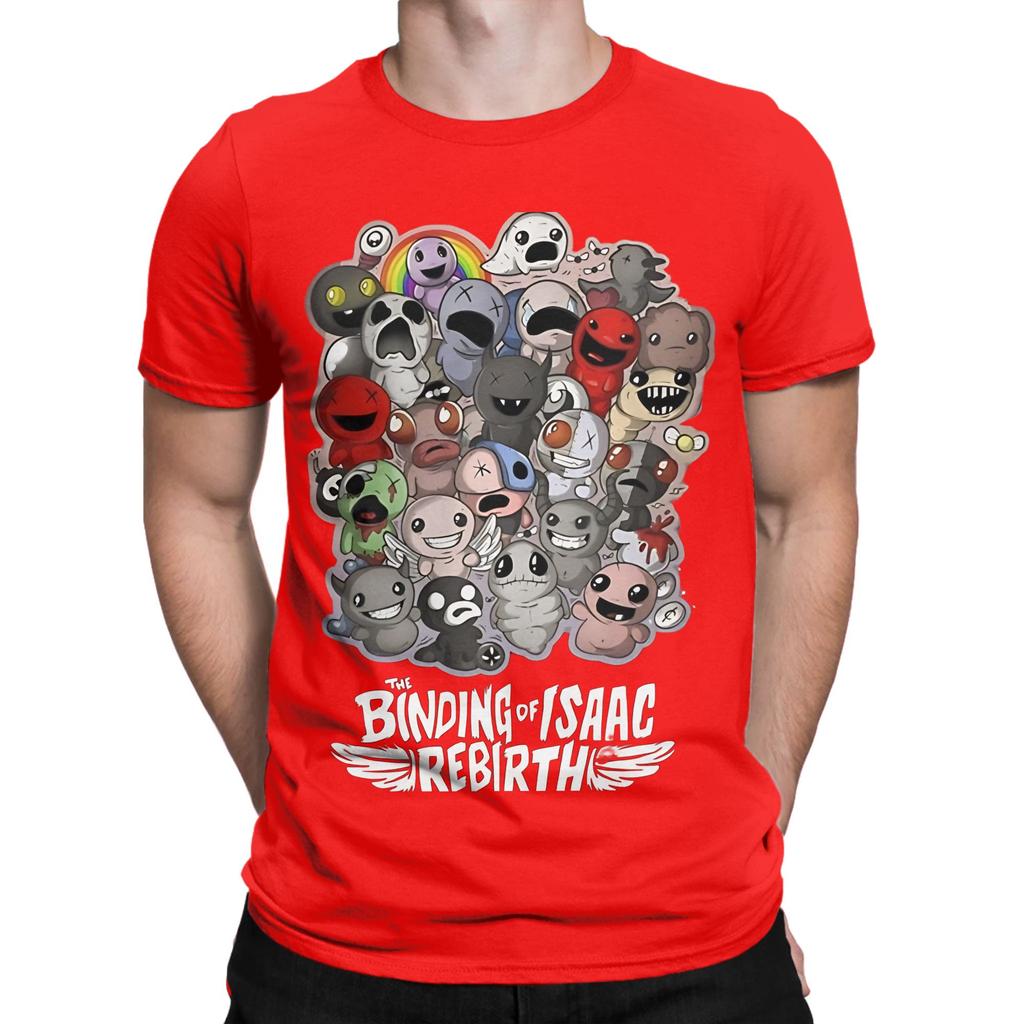 The Binding Of Isaac White Novelty 100 Cotton Tshirt The Binding Of Isaac Rebirth Tees Tops For Unisex