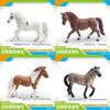 Realistic Pvc Wild Animal Horse Model For Childrens Educational Playroom Decor