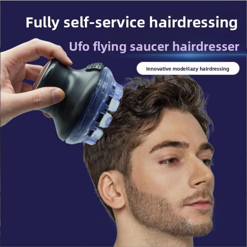 Household Men's Electric Push Scissors, Electric Razor, Full Body Washing, Full Automatic Flying Saucer Haircut, Portable