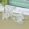1Pc Jue Cup Imperial Cup Glass White Wine Cup Chinese Antique Small Wine Cup