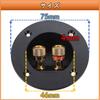 Eitile Round Speaker Terminal Box with Banana Plugs Set General-Purpose - 10-Piece