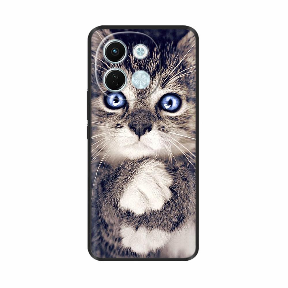 Phone Case For Tecno Pova 6 Neo 5G Case Cover Soft Black Silicone Bumper For Tecno Spark 30 5G Case Coque Spark30 Fundas Para