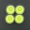 100pcs 15*6mm Plastic Universal Bubble Level Spirit Level Bubble Measurement Instrument Bullseye Style