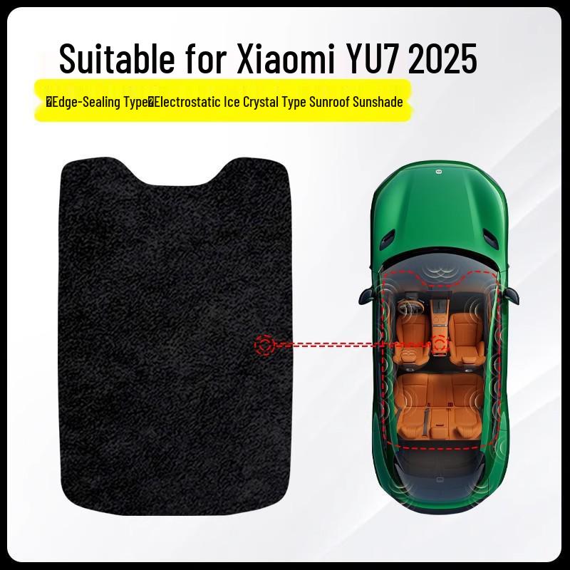 Xiaomi YU7 Electrostatic Sunroof Sunshade for Panoramic Sun Protection and Heat Insulation