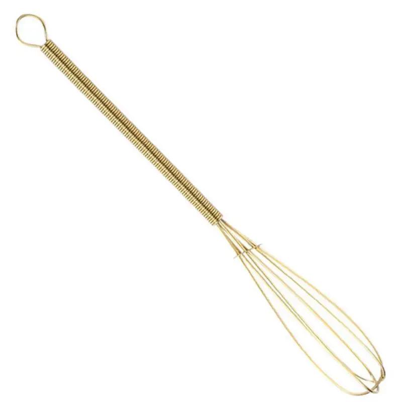 Cream Whipper Four-color Fine Steel Wire Hanging Storage Reinforcement Ring Small and Exquisite Kitchen Tools Mini Egg Beater