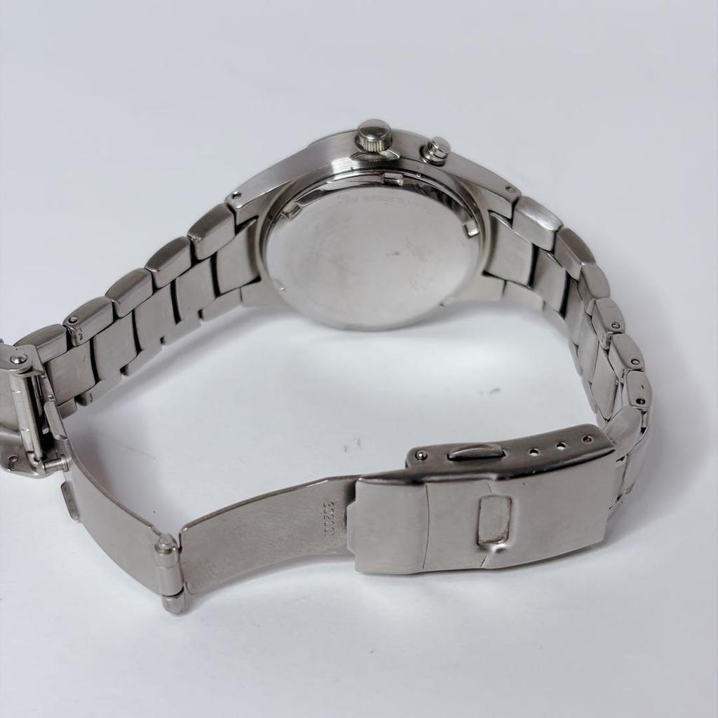 Used Rare FOSSIL BIG TIC Orange Ladies Watch Battery Replaced