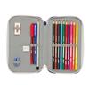 FC Barcelona Double Filled Pencil Case 29 Pcs 412526854 Navy Blue