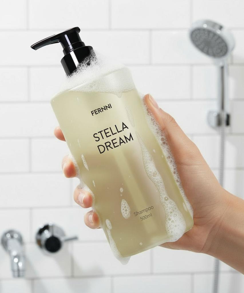 Hair Loss Relief Mildly Acidic Stella Dream Perfume Shampoo 500ml