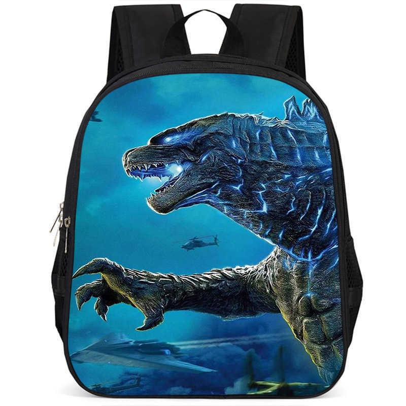 Stilingas Godzilla 15 colių didelės talpos lengvas mokyklos kuprinė vaikams