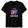 67 Six Seven T-Shirt Funny Meme Joke Humor Mens Womens Graphic Tee