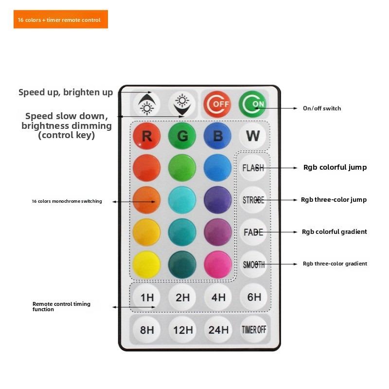 Five Major Leagues Football Club Team Standard 3D Night Light LED Colorful Touch Remote Control Night Light