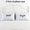 Couple 1 Pair Lovers Home Decor Pillow Case Sofa Waist Throw Cushion Cover