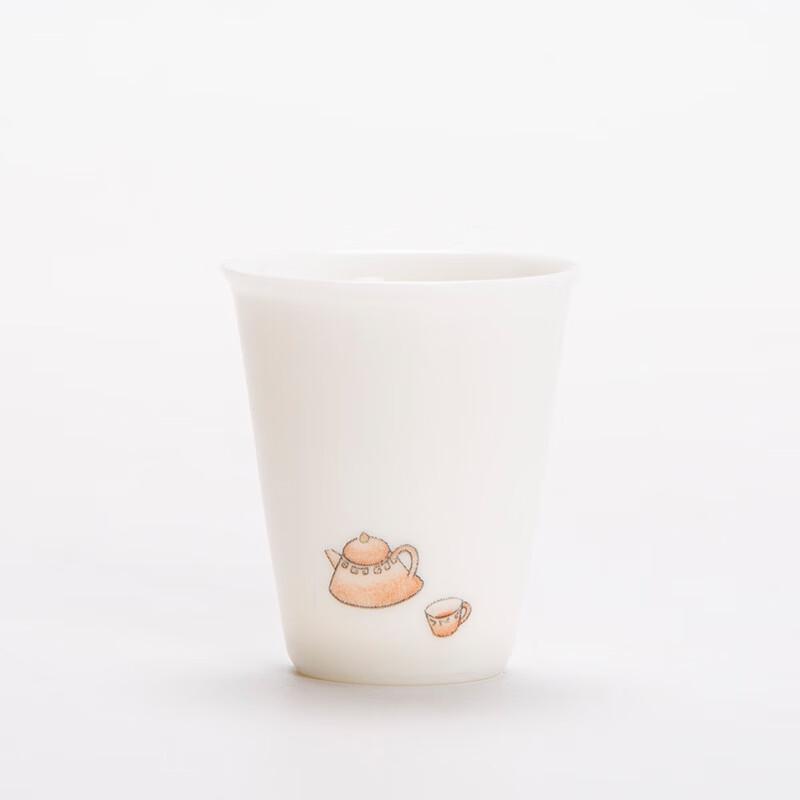 

White Porcelain Kung Fu Teacup Set