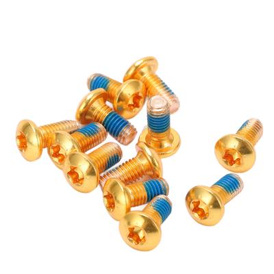 12ks M5x11.5mm Šrouby pro upevnění brzdového kotouče jízdního kola Slitinové šrouby pro brzdový kotouč pro horská kola