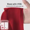 Duoduomian Women's Lucky Red Antibacterial Mid-Waist Cotton Underwear 3-Pack