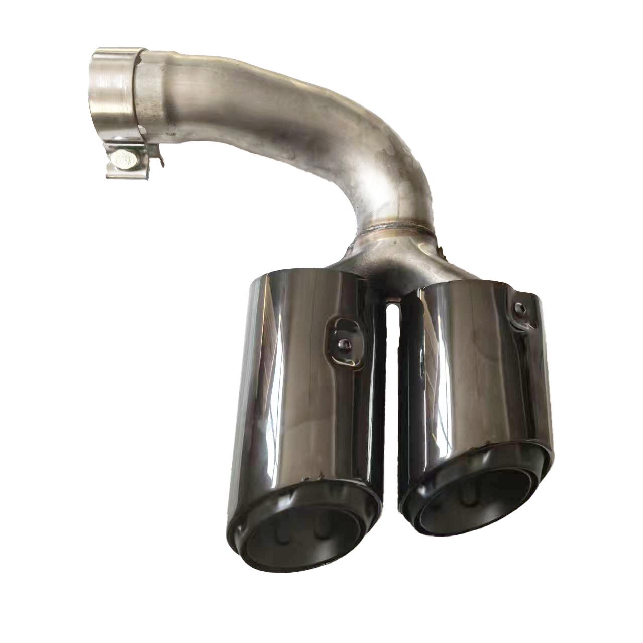 Porsche Cayenne, Macan, Panamera & 718 Titanium Black Quad Exhaust Tips MyXiang