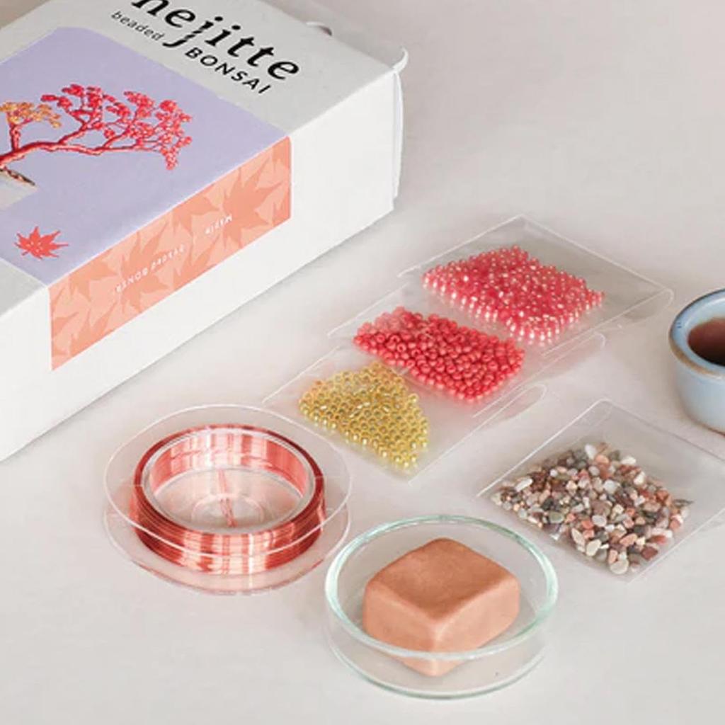 MIYUKI Nejitte BONSAI Bonsai Bead Kit Set (Wisteria) HCA30-4