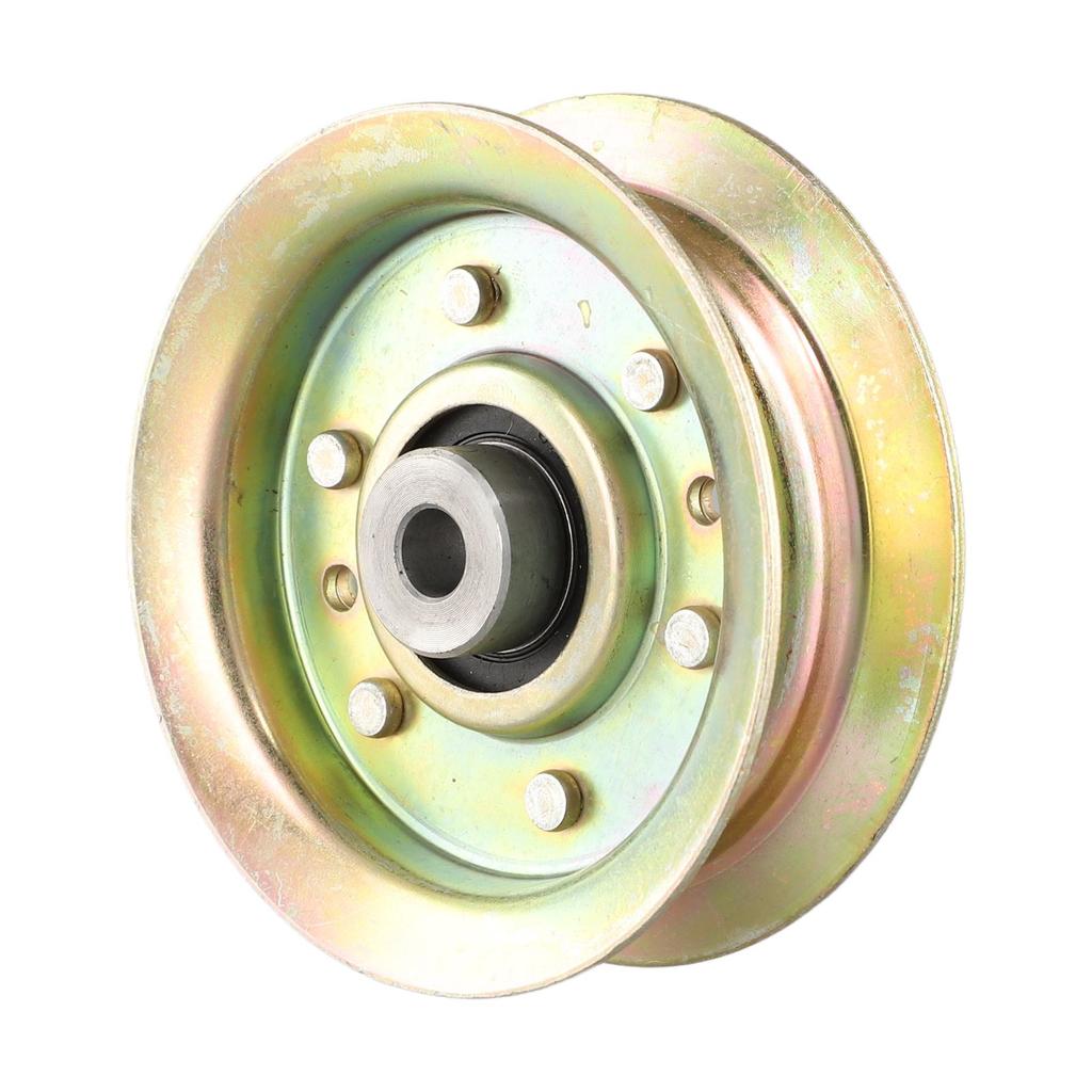 For Craftsman Mower Idler Pulley Compatible with 42 Deck 3 7/8 Diameter 1 1/4 Overall Height 3/8 Mounting Hole
