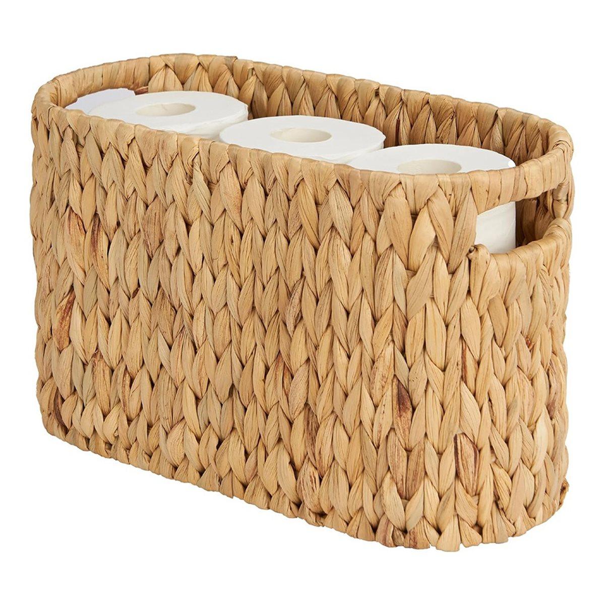 BHBL Toilet Paper Storage Basket, Water