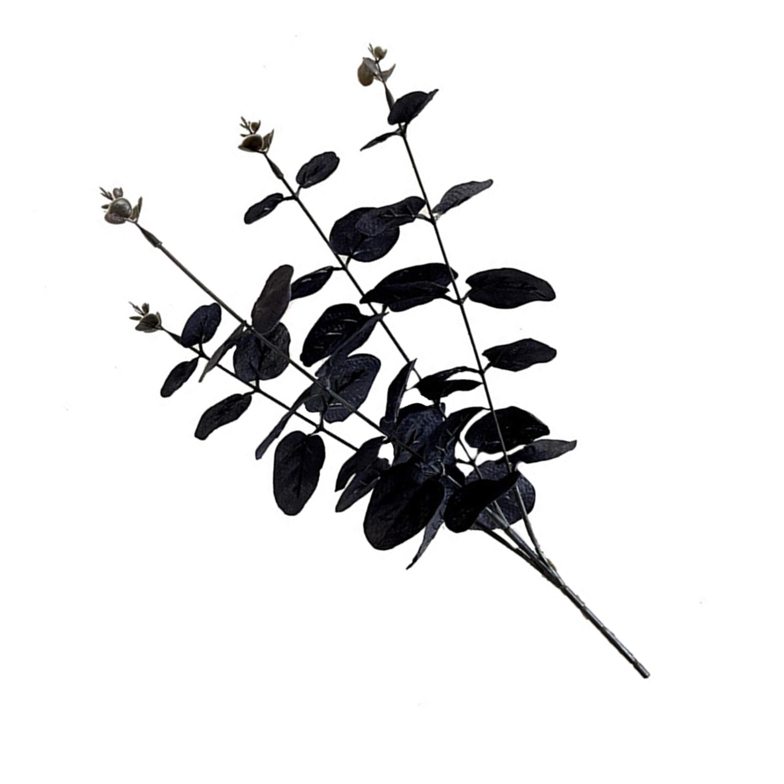 

1/10/12Pcs Artificial Leaves Branch Fake Leaf Stems Artificial Plant Decoration for Halloween Weddding Party Decoration 1PC