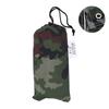 Camouflage Outdoor Portable Lightweight Rainproof Mat RainTent Tarp Shelter (2*1.43m)