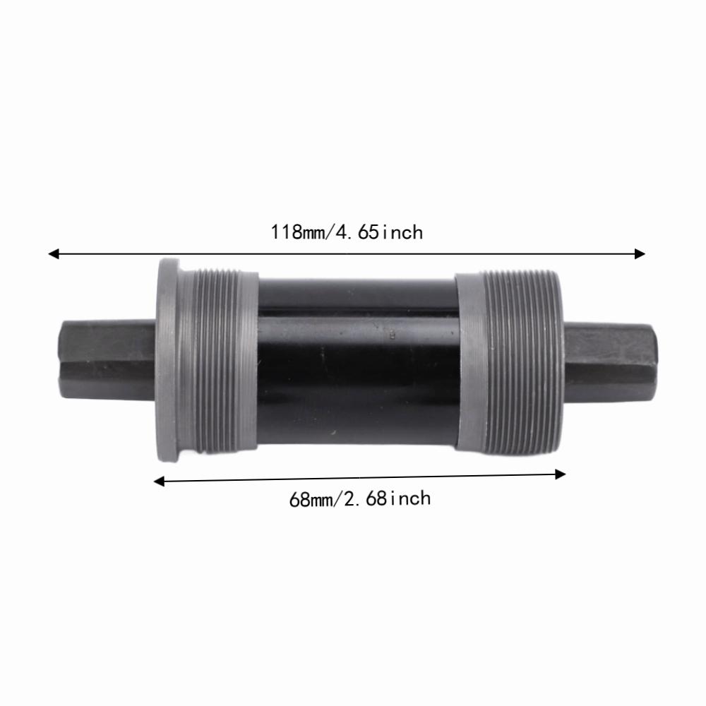 68mm Shell Width Bicycle Bottom Bracket Square Taper Bottom Bracket Bicycle Drivetrain Repair