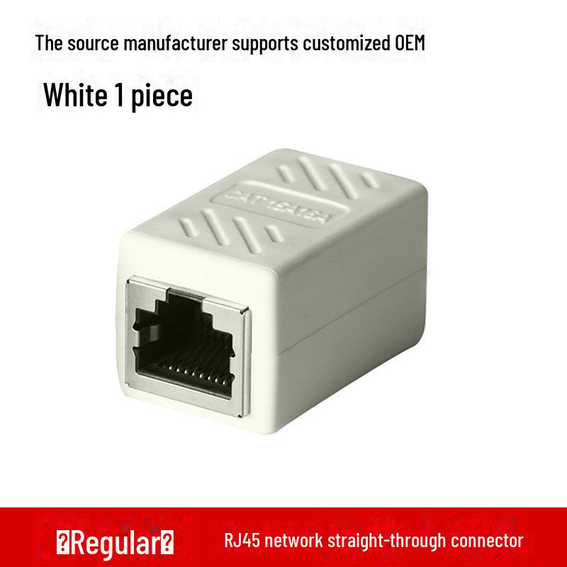 RJ45 Netzwerkkabel-Steckverbinder, Dual-Pass Durchgangs-Verlängerungsmodul