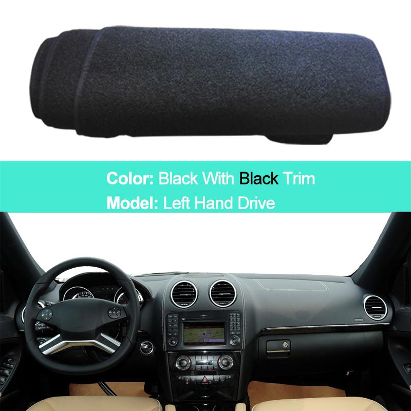 Car Inner Dashboard Cover Carpet Cushion Sun Shade For Mercedes Benz M-Class W164 2006 2007 2008 2009 2010 2011 ML350 ML250 AMG