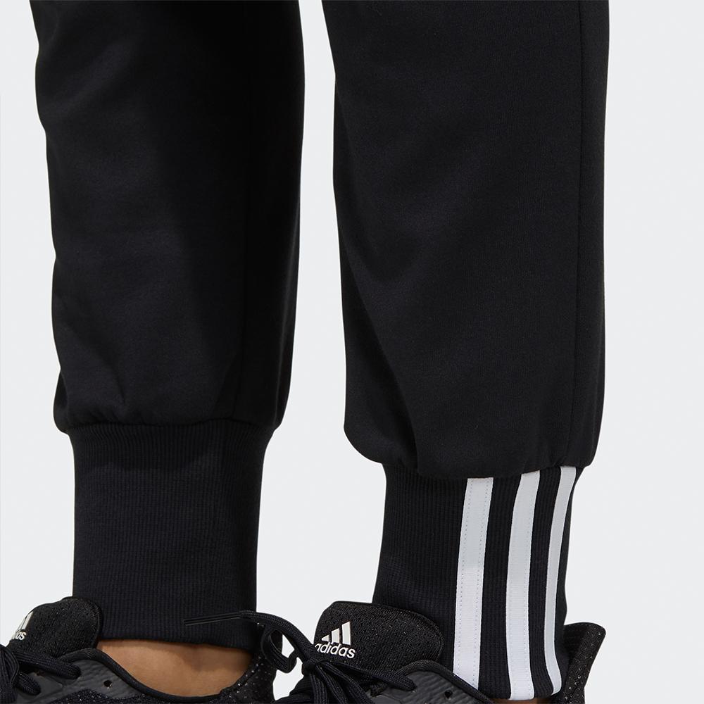 Adidas Striped Cuff Joggers Women Bottoms Black GP0697