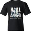 Haaland #9 Making Norway Proud Soccer Star Player Youth Unisex T-Shirt (Black, Youth Small)