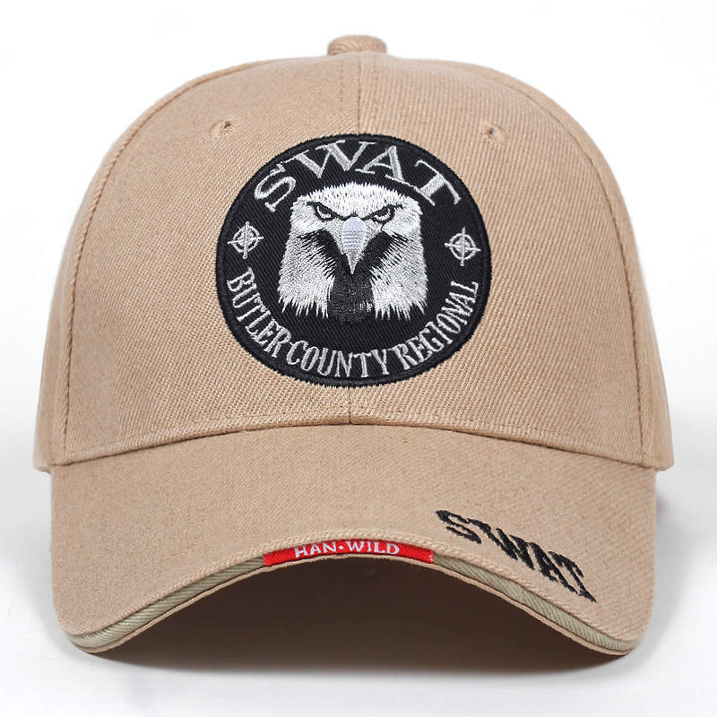 

Mao Qing Eagle Baseball Cap Fashion Casual Hip Hop Cap Men s and Women s Cap Outdoor Sun Hat Sports Protection Classic Versatile 54-60cm бежевий